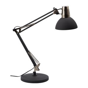 lampe de bureau / contemporaine / en métal brossé / en acier laqué