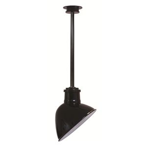 plafonnier de style industriel / rond / en aluminium / à LED