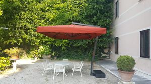 parasol déporté / professionnel / en acrylique / en polyester