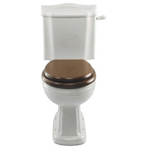 toilettes à poser / en céramique / avec manette