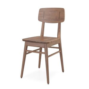 chaise contemporaine / en chêne / en noyer / contract