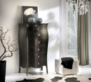 chiffonnier baroque noir