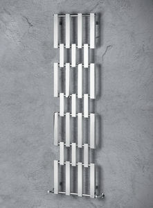 radiateur à eau chaude / en métal / chromé / design original
