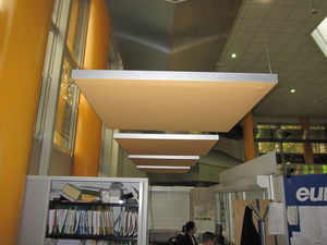 faux-plafond en tissu / en dalles / acoustique