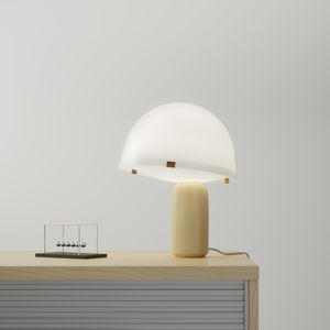 lampe de table / contemporaine / en érable / en acrylique