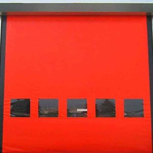 portes industrielles enroulables / en PVC / haute performance / automatiques
