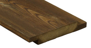 bardage en bois de feuillus / lisse / en lames / durable