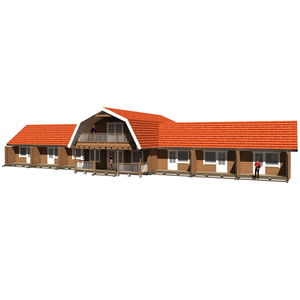 bâtiment préfabriqué / modulaire / en bois / pour hôtel