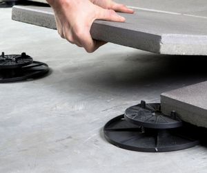 plot pour plancher technique d'extérieur / pour terrasse / réglable
