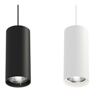 luminaire suspendu / à LED / rond / en aluminium