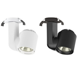 éclairage sur rail à LED / rond / en aluminium / professionnel