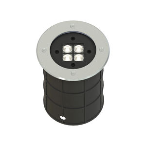 luminaire encastré / à LED / rond / d'extérieur