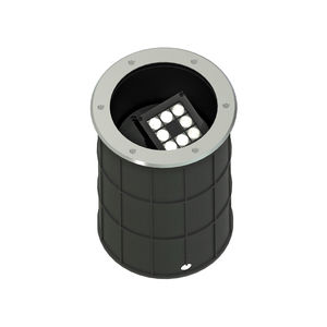 luminaire encastré / à LED / rond / d'extérieur