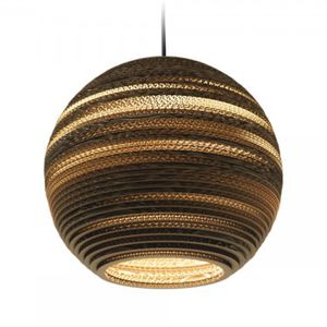 lampe suspension / contemporaine / en carton / à LED