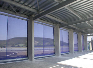 membrane textile en PVC / en textile / pour façade / imprimée