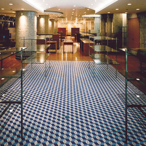 carreau ciment d'intérieur / au sol / mural / à motif géométrique