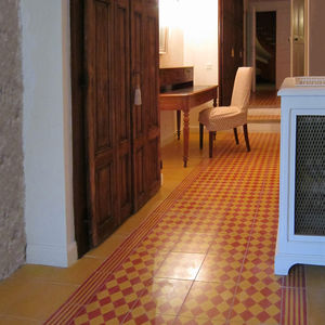 carreau ciment d'intérieur / au sol / mural / à motif géométrique