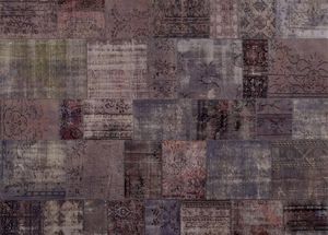 tapis contemporain / patchwork / en laine / en coton