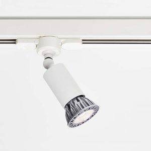 éclairage sur rail à LED / rond / en aluminium / professionnel