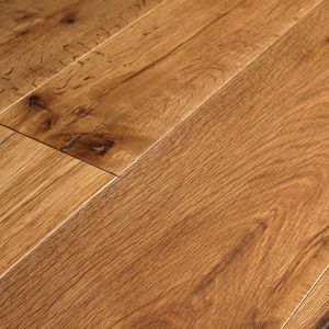parquet contrecollé / à coller / en chêne / finition en huile naturelle