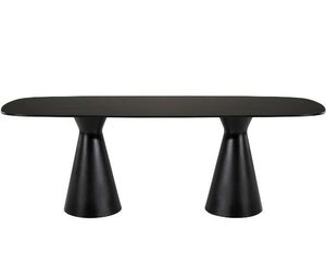 table contemporaine / en polypropylène / ovale / par Karim Rashid