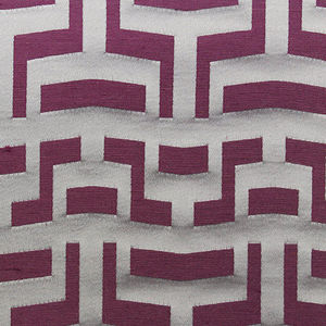 tissu d'ameublement / à motif / en lin / en polyamide