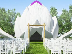 structure gonflable pour le secteur événementiel