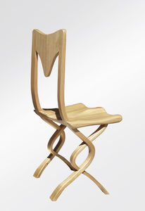 chaise design original / en cerisier
