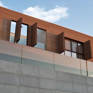 système de façade en ciment
