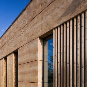 système de façade en ciment
