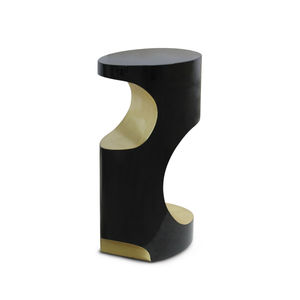 table d'appoint contemporaine / en fibre de verre / ronde / professionnelle