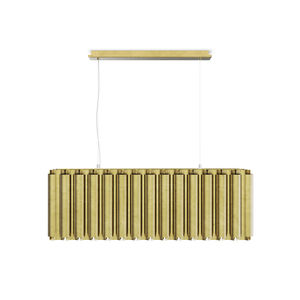 lampe suspendue / contemporaine / en laiton / fait main