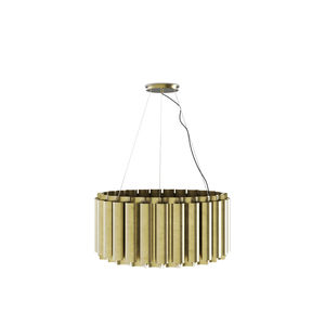 lampe suspendue / contemporaine / en laiton / fait main