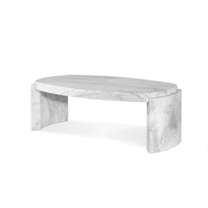 table basse contemporaine / en marbre