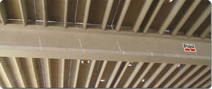 poutre en béton précontraint / en T