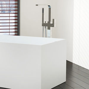 mitigeur pour vasque / pour baignoire / au sol / en laiton chromé