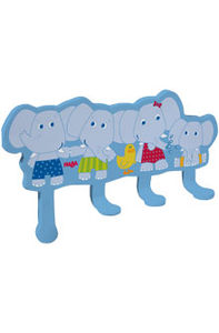porte-manteau mural / contemporain / en métal / pour enfant