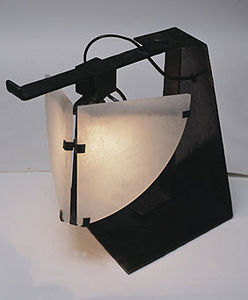 lampe de table / Art Déco / en métal / par Pierre Chareau