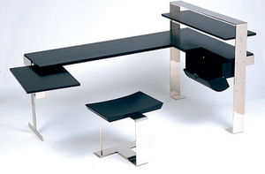 bureau en chêne / Art Déco / professionnel / par Pierre Chareau