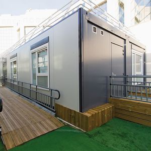 bâtiment modulaire / préfabriqué / en acier galvanisé / ossature métallique
