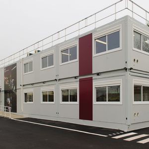 bâtiment préfabriqué / modulaire / pour bureau / en acier galvanisé