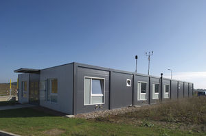 bâtiment préfabriqué / modulaire / en acier galvanisé / ossature métallique