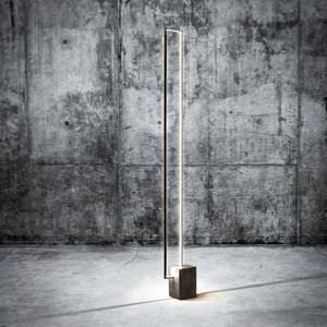 lampe sur pied / design original / en métal / à LED