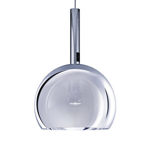lampe suspension / contemporaine / en verre soufflé / en polycarbonate