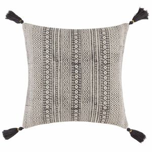 tissu d'ameublement / motif géométrique / en coton