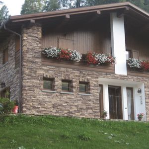parement en béton / extérieur / intérieur / texturé
