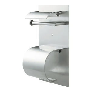 distributeur de papier toilette mural / en aluminium / professionnel