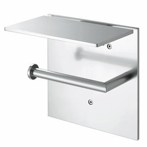 distributeur de papier toilette mural / en aluminium / professionnel