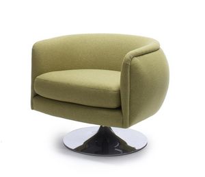 fauteuil contemporain / en fibre de polyester / réglable / pivotant