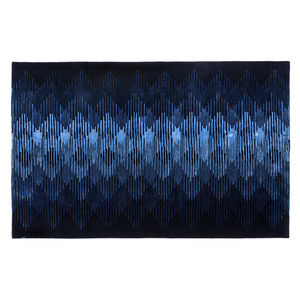 tapis contemporain / géométrique / en laine / en viscose